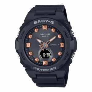 取寄品 正規品 CASIO腕時計 カシオ BABY-G ベイビージー アナデジ表示 アナログ&デジタル 丸形 クオーツ BGA-320-1AJF レディース腕時計 