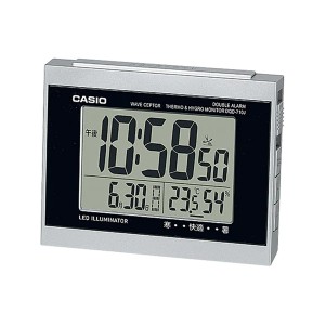 取寄品 正規品 CASIO時計 カシオ 置き時計 置時計 DQD-710J-8JF デジタル表示 電波時計 多機能 目覚まし時計