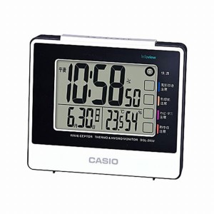 取寄品 正規品 CASIO時計 カシオ 置き時計 置時計 DQL-260J-7JF デジタル表示 目覚まし時計 電波時計