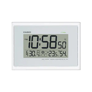 取寄品 正規品 CASIO時計 カシオ 掛け時計 掛時計 IDL-100J-7JF デジタル表示 電波時計 多機能