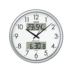 取寄品 正規品 CASIO時計 カシオ 掛け時計 掛時計 ITM-650J-8JF アナログ表示 液晶日付表示 電波時計
