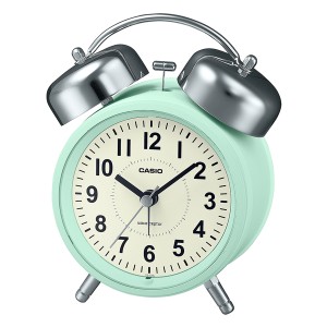 取寄品 正規品 CASIO時計 カシオ 置き時計 置時計 TQ-720J-3JF アナログ表示 電波時計 レトロカラー 目覚まし時計