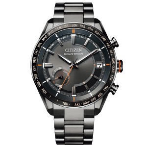 取寄品 正規品 CITIZEN シチズン アテッサ CC3085-51E ATTESA ACT Line ブラックチタンシリーズ メンズ腕時計 送料無料