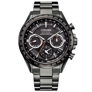 取寄品 正規品 CITIZEN シチズン アテッサ CC4014-62E ATTESA ACT Line ブラックチタンシリーズ メンズ腕時計 送料無料