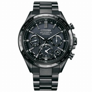 取寄品 正規品 CITIZEN シチズン アテッサ CC4055-65E ATTESA ACT Line ブラックチタンシリーズ メンズ腕時計 送料無料
