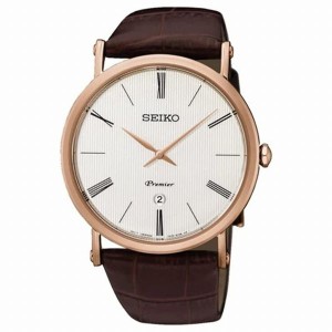 取寄品 SEIKO 腕時計 セイコー SKP398P1 セイコークオーツ PREMIER(プルミエ) Cal.7N39 日常生活防水 サファイアクリスタル ビジネス メ