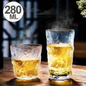 グラス 2個セット 2種類選べる ロックグラス 北欧 ガラス 酒コップ 食器 フィンランド コップ シンプル グラス ペア ガラス ペアグラス 