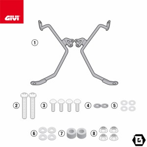 givi ( ジビ ) ユニバーサル スクリーン 取り付け 方法の通販｜au PAY