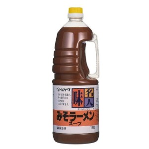 横浜中華街　ヒゲタ　みそラーメン（スープ）　業務用の1.8L、濃厚9倍