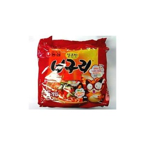 韓国食品　ノグリラーメン（即席めん）600g（120gX5食入り）、韓国インスタント麺♪