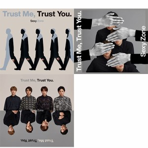 【特典付3形態セット/新品】 Trust Me, Trust You. (初回盤A+初回盤B+通常盤)  CD+DVD 倉庫S