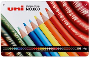 三菱鉛筆 色鉛筆 880 36色K88036CPN　(2760）