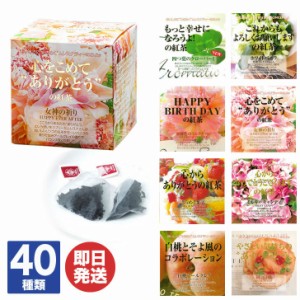 【part1】ムレスナティー MLESNA TEA キューブボックス cube box 40種【ムレスナ 紅茶 ティーバッグ プチギフト プレゼント 退職 送別会 