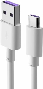 1メートル　Type C USB 充電ケーブル 5A 超急速充電 Huawei SuperCharge対応 Type-C機器対応 TPE素材 ケーブル Type C to Type A 