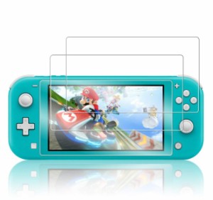 【2枚】Nintendo Switch Lite用 強化ガラス 液晶保護フィルム ニンテンドースイッチライト指紋防止 9H 0.3mm