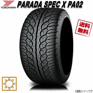 サマータイヤ 送料無料 ヨコハマ PARADA SPEC X PA02 パラダ 305/40R22インチ 114V 1本 YOKOHAMA