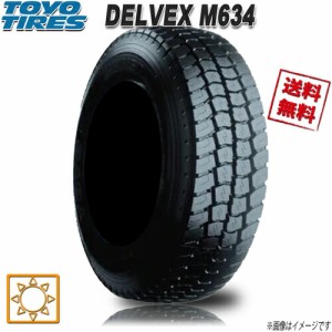 サマータイヤ 送料無料 トーヨー DELVEX M634 オールウェザー 小型トラック バス ウェット&スノーT 205/70R16インチ 111N 1本 TOYO