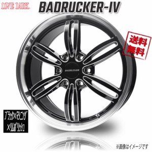 ラブラーク 415コブラ バッドラッカー4 BXL ブラック 18インチ 6H139.7 8J+35 4本 業販4本購入で送料無料