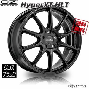 OZレーシング HyperXT HLT グロスブラック 22インチ 5H112 11J+40 1本 業販4本購入で送料無料