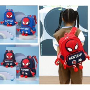 リュックサック キッズ スパイダーマン グッズ カバン バッグ バックパック 子供 バックパック カバン ポケット アジャスター アメリカン