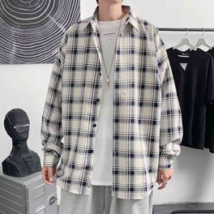 メンズ シャツ 長袖 新品 春秋服 メンズトップス 安い 男服 カジュアルスタイル おしゃれ 日常着 体型カバー 普通着 格好い 大人気 ゆっ