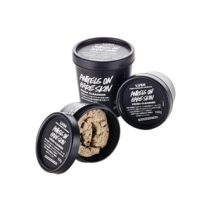 送料無料！LUSH ラッシュ 天使の優しさ 洗顔料 自然派化粧品 天然成分 アーモンドパウダー マッサージ 石鹸 ANGELS ON BARE SKIN (100g)