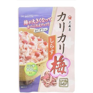 送料無料！【5個セット】大森屋 カリカリ梅しらす 40g ×5セット