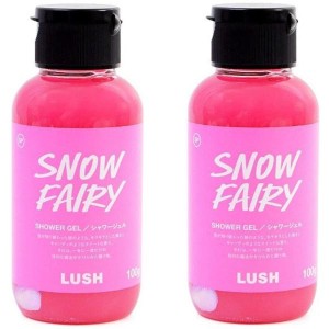 送料無料！【まとめ買い】LUSH ラッシュ フェアリーキャンディ シャワージェル Snow Fairy バブルガムの香り 100g×２本