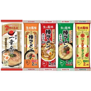 送料無料！【５種セット】マルタイ 棒状麺5種アソート