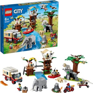 送料無料！レゴ(LEGO) シティ どうぶつレスキュー基地 60307 おもちゃ 動物 どうぶつ 男の子 女の子 6歳以上