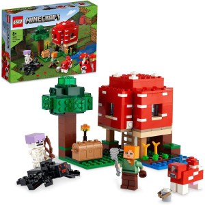 送料無料！レゴ(LEGO) マインクラフト キノコハウス 21179 おもちゃ テレビゲーム 家 おうち 男の子 女の子 8歳以上