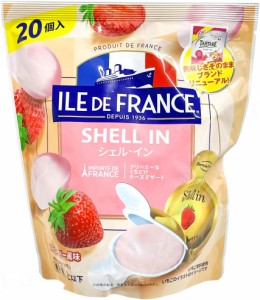 送料無料！ILE DE FRANCE シェルイン クリームチーズ入りデザート 400g×2パック【冷蔵】