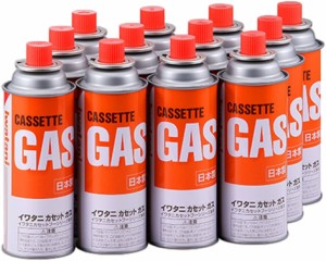 送料無料！イワタニ カセットガス 12本組 CB-250-OR-12BOX