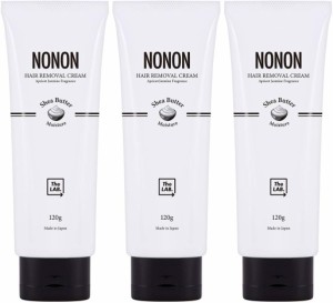 送料無料！【3本セット】NONON（ノンノン）除毛クリーム 120g 3本セット