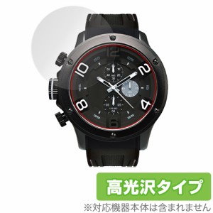 FRANC TEMPS GAVARNIE 53mm 保護 フィルム OverLay Brilliant フランテンプス 腕時計 液晶保護 指紋がつきにくい 指紋防止 高光沢