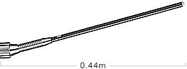 【SR780】《アマチュア無線モービル機用アンテナ》第一電波工業(Diamond Antenna)