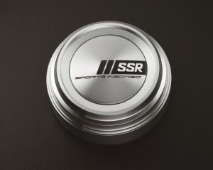 SSR アルミレーシングキャップ Aタイプ HIGH （PCD98〜101.65用） パーツ229SI  センターキャップ SSRホイールと同時注文で送料無料！ 1