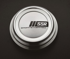 SSR アルミレーシングキャップ Aタイプ LOW （PCD98〜101.65用）  パーツ228SI センターキャップ SSRホイールと同時注文で送料無料！ 1個
