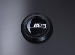 SSR アルミレーシングキャップ Aタイプ SL ブラックアルマイト（PCD98〜101.65用） パーツ241BL センターキャップ SSRホイールと同時注文