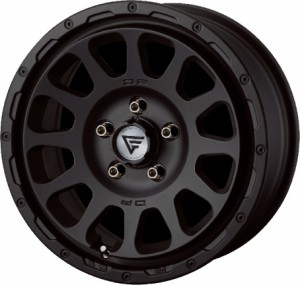 DELTA FORCE OVAL 16インチ 7.0J +42 5-114.3 マットブラック 4本で送料無料 デルタフォース オーバル デリカ D5  1本