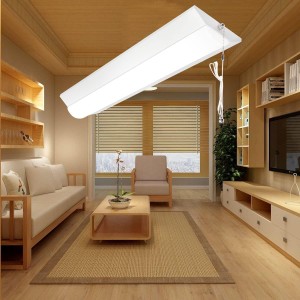 逆富士型 LEDベースライト 20W プルスイッチ付 器具一体形消費電力16Ｗ 高輝度2560lm 2灯に相当 PSE認証