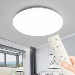 シーリングライト　シーリングライト LED　リモコン付き 引掛シーリング 調色 調光 ８畳 天井照明 工事不要　30Ｗ 1個入り