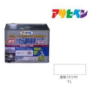 かわら塗料専用シーラー ７Ｌ 透明（クリヤ） アサヒペン