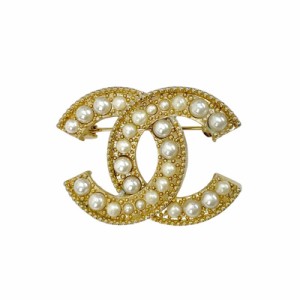 シャネル CHANEL ブローチ ゴールド ココマーク