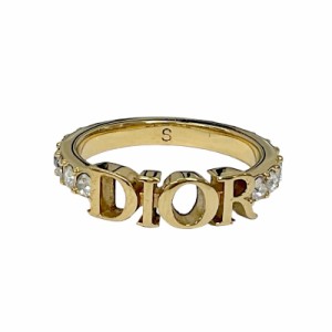 クリスチャンディオール CHRISTIAN DIOR Dio(r)evolution リング 指輪 ゴールド ラインストーン ロゴ