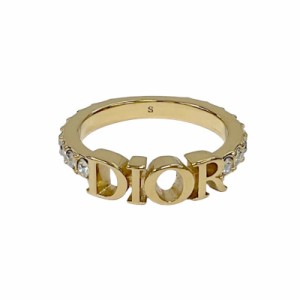 クリスチャンディオール CHRISTIAN DIOR Dio(r)evolution リング 指輪 ゴールド ラインストーン ロゴ
