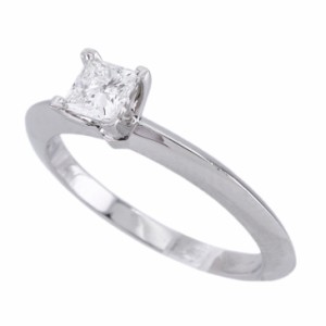 ティファニー TIFFANY&Co. プリンセス カット ダイヤモンド エンゲージメント リング プラチナ リング 指輪 婚約指輪 エンゲージリング
