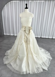 ヴェラウォン VERA WANG BRIDE ディンドラ deandra プリンセスライン ウェディングドレス アイボリー ファーストオーナー オーガンジー