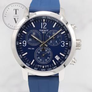 TISSOT PRC200 クロノグラフ ラバーベルト ビジネス TISSOT クロノグラフ ラバーベルト ティソ prc 200 ラバー ベルトの