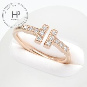 Tiffany&Co. ダイヤモンド ワイヤー リング イエローゴールド11号 Tiffany&Co. ダイヤモンド ワイヤー リング イエローゴールド11号